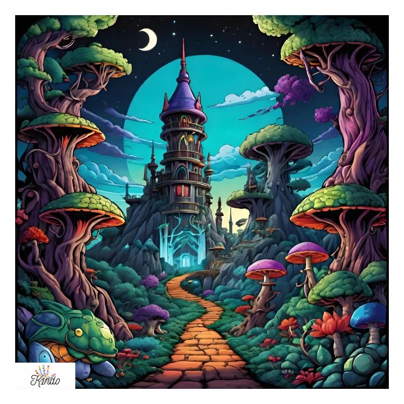 Fantasy land dreamscape