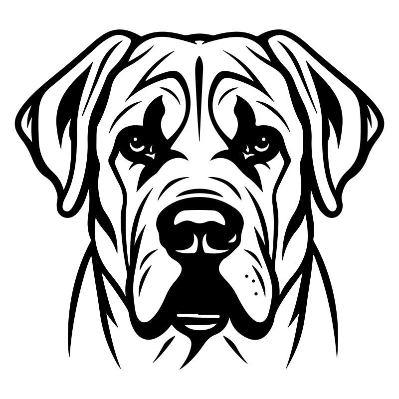Kangal Hund Kopf