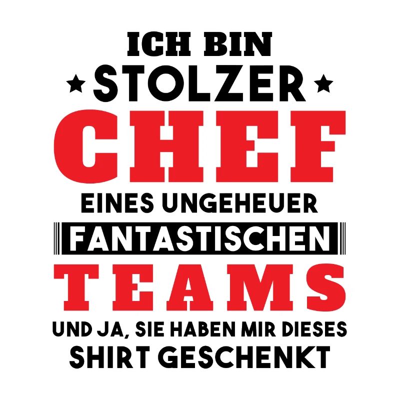 Ich bin Stolzer Chef Geschenkidee