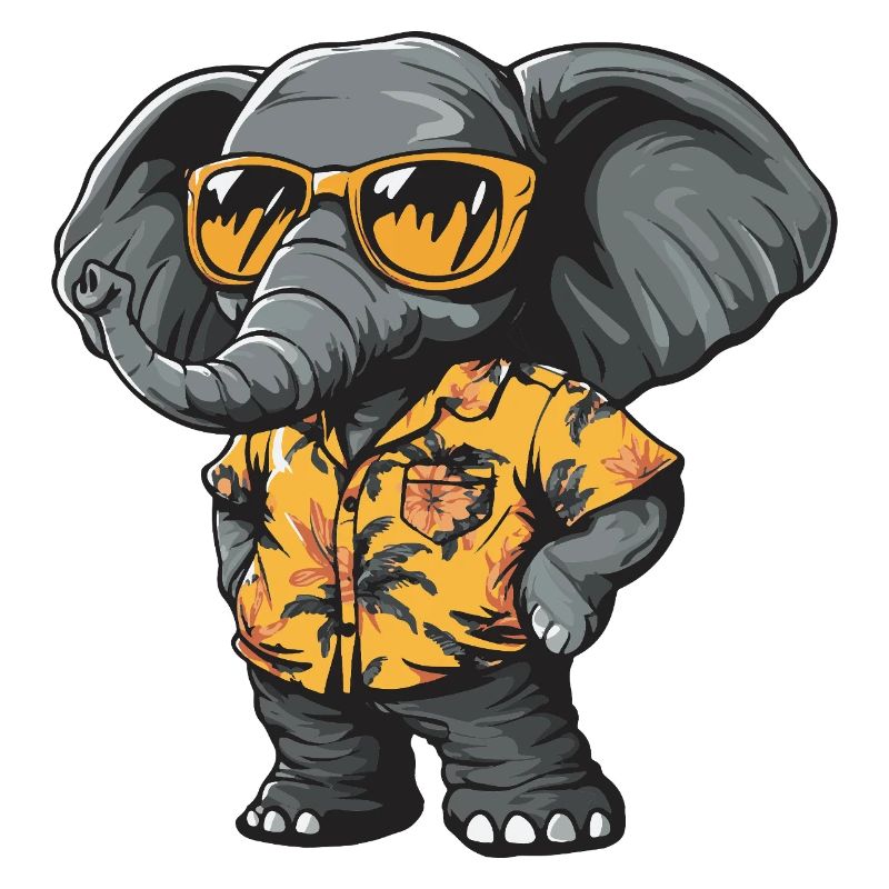 Mammoth Comic Funny Summer