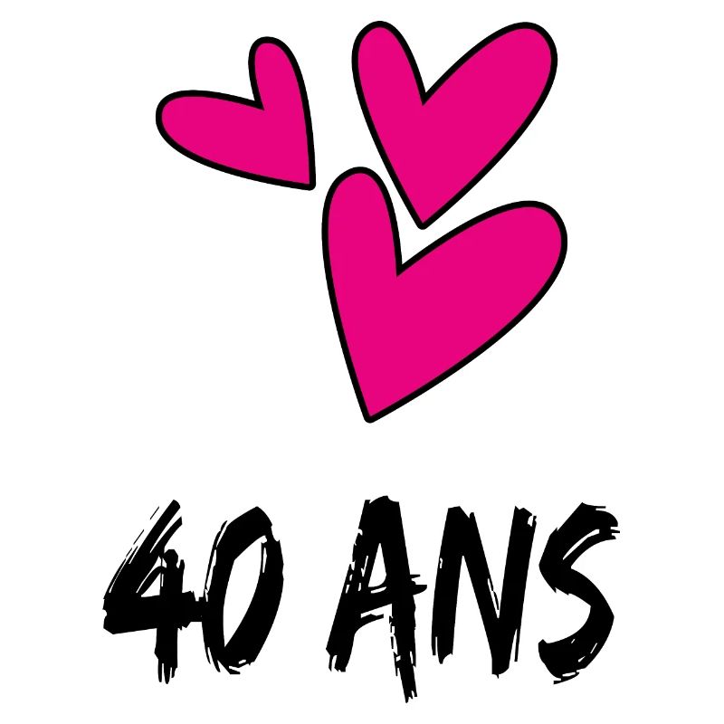 40. 40 ANS. 40e ANNIVERSAIRE. ANNIVERSAIRE 40 ANS.