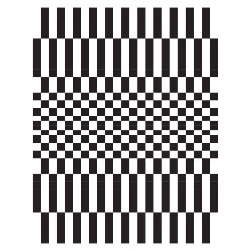 Geometric chessboard Grid Pattern