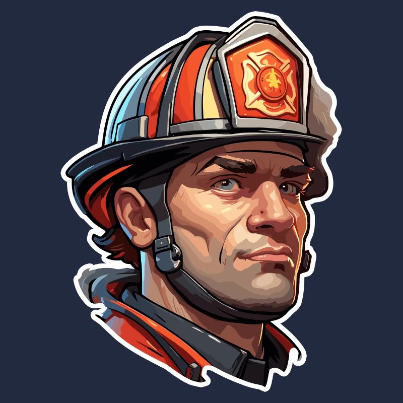 Firefighter / Fire / Fire / Extinguish / Hero