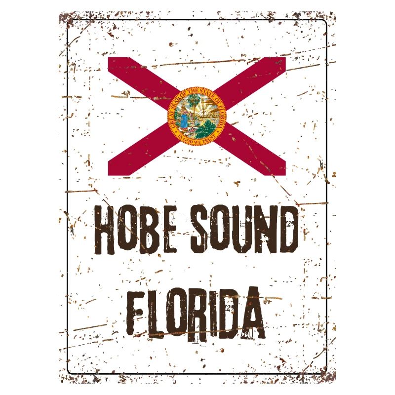 Drapeau de l’État de Floride de Hobe Sound