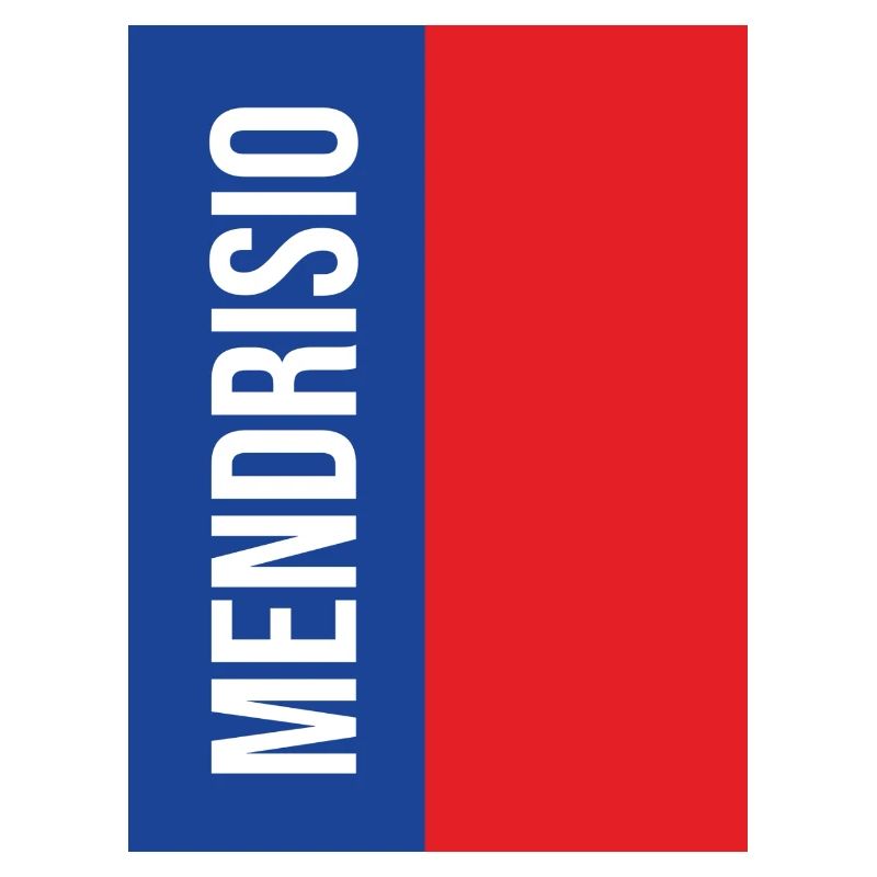 Mendrisio Blau Rot Vertical