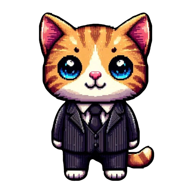 Pixel Art Cat