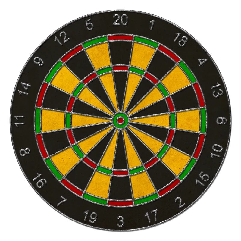 Jeu de fléchettes / cible