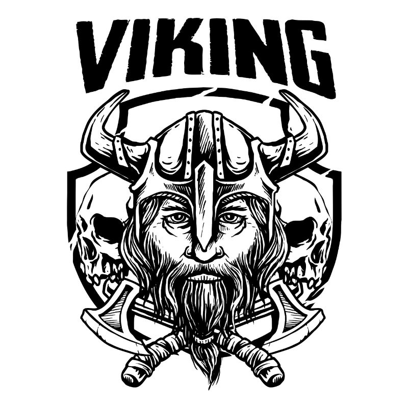 Viking - Vikings - Norway - Berserker - black