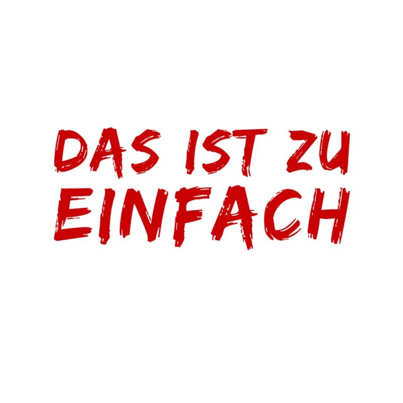 wie einfach