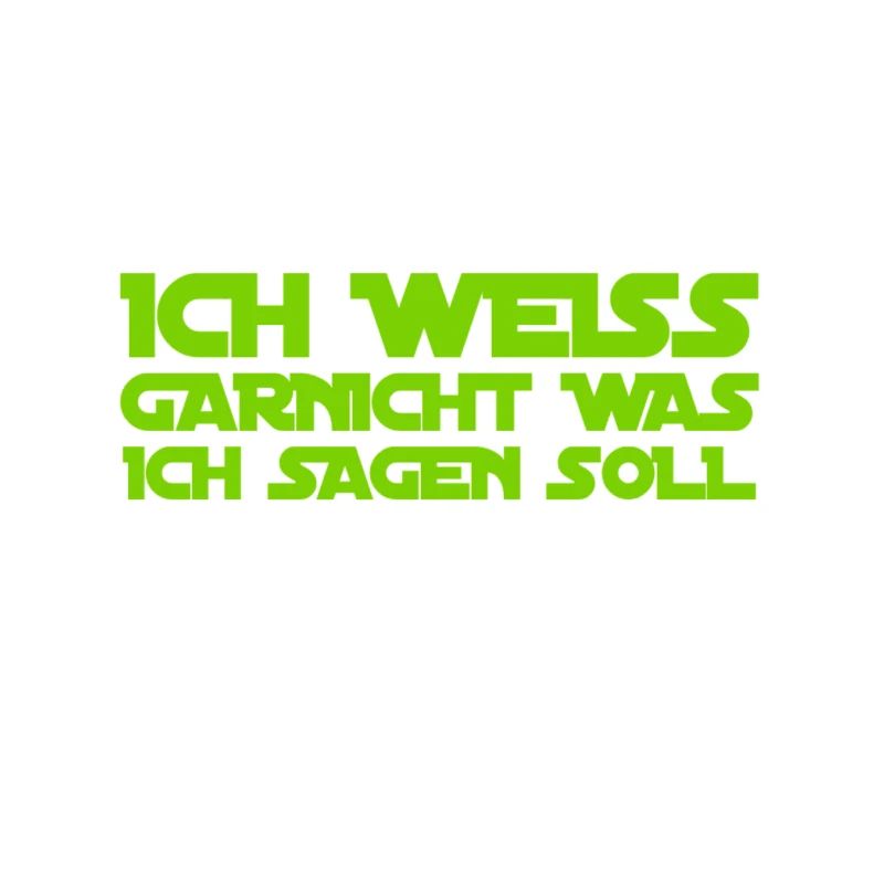 ich bin sprachlos