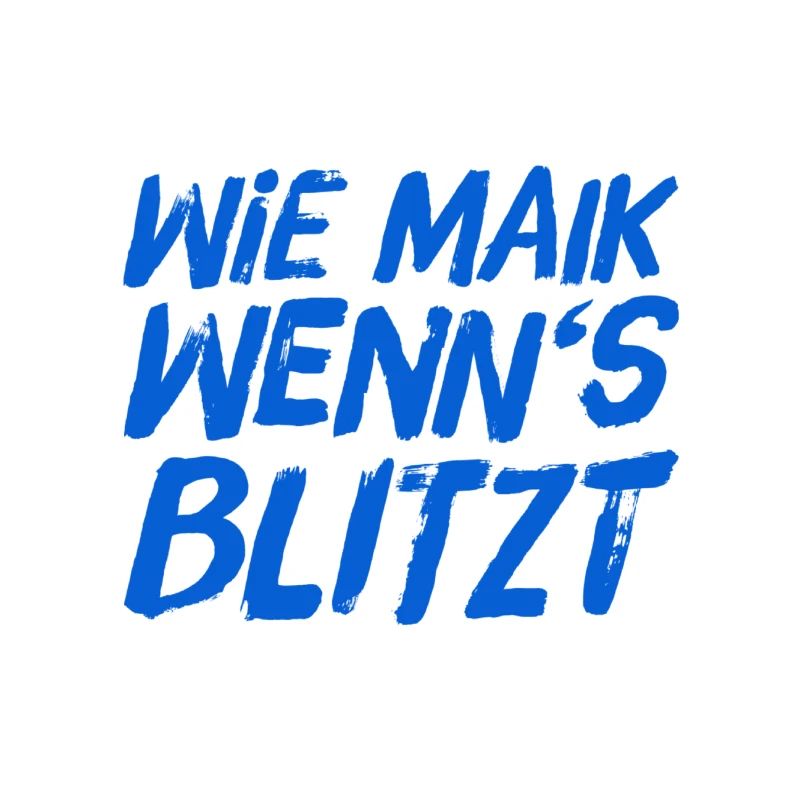 wenn der Blitz einschlägt