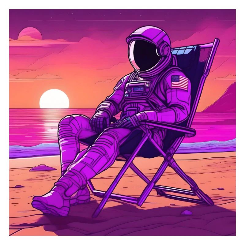 Astronaute sur Mars 1