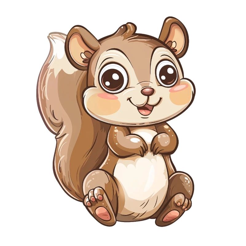 Cute squirrel for your collection
