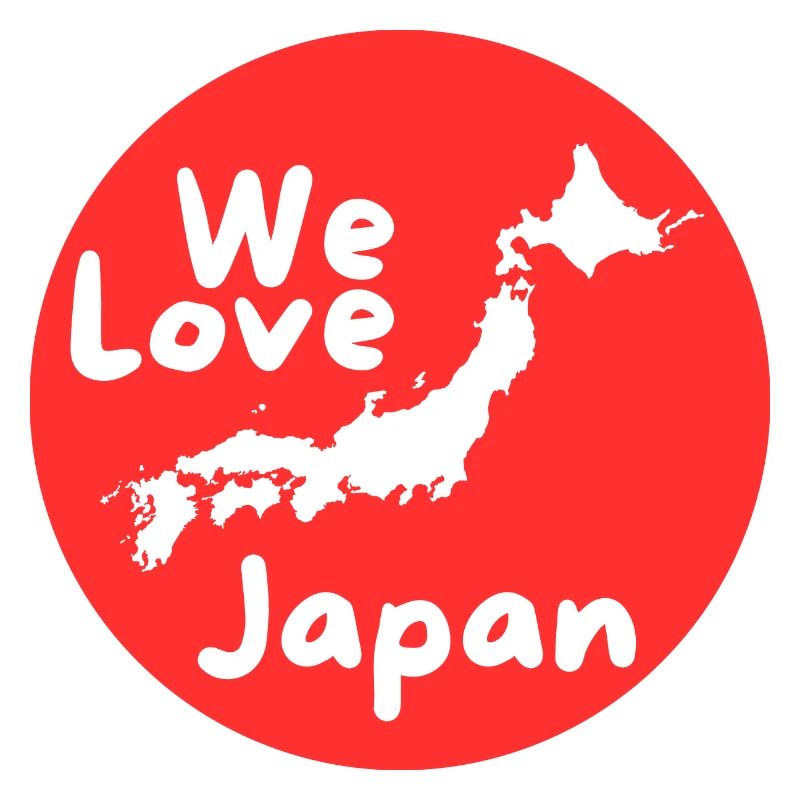 We love Japan map