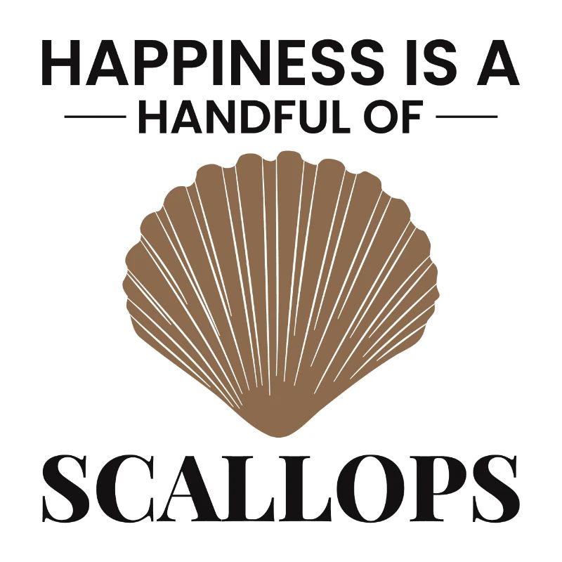 Scallop Seashells Collector Beachcomber Shellfish