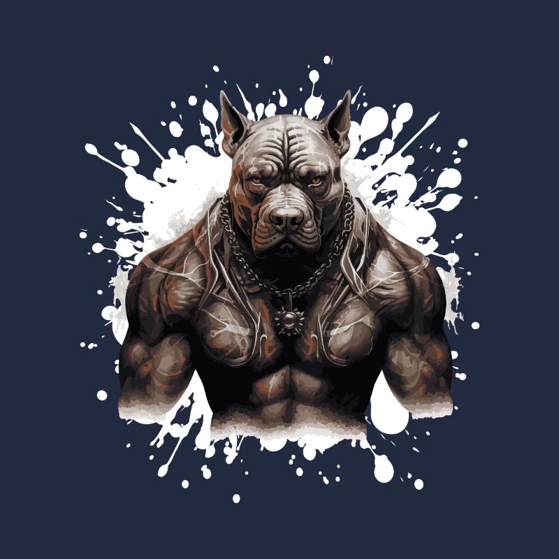 Chien Pit Muscles Musculation Bête