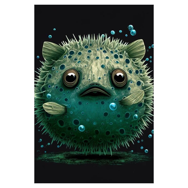 puffer fish Fish puffer fish Puffer fish Drawing