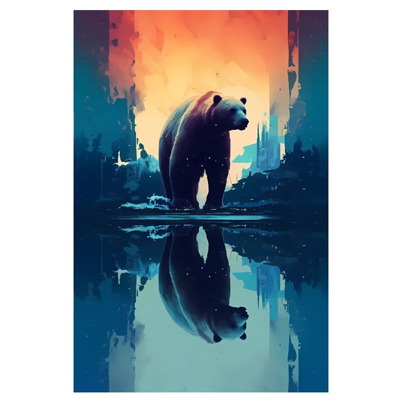 Polar Bear Polar Bear Animal North Pole Artwork