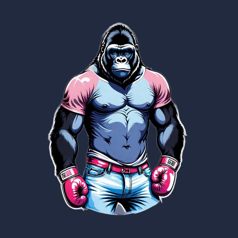 Boxe Boxeur Gorille