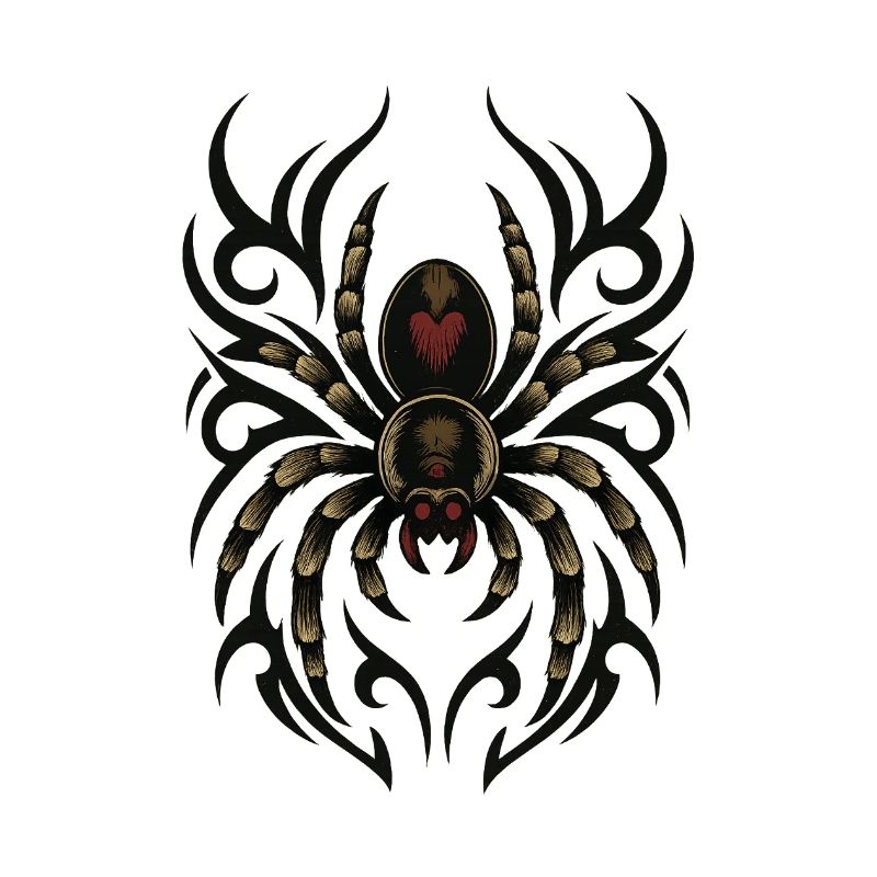 Fancy Tribal Spider