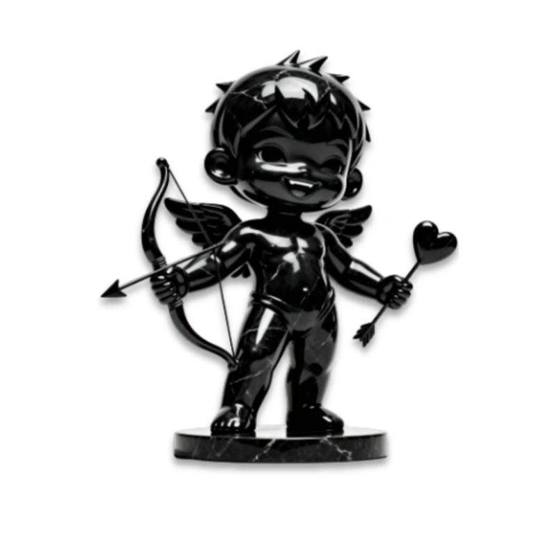 Cupidon Noir avec Arc
