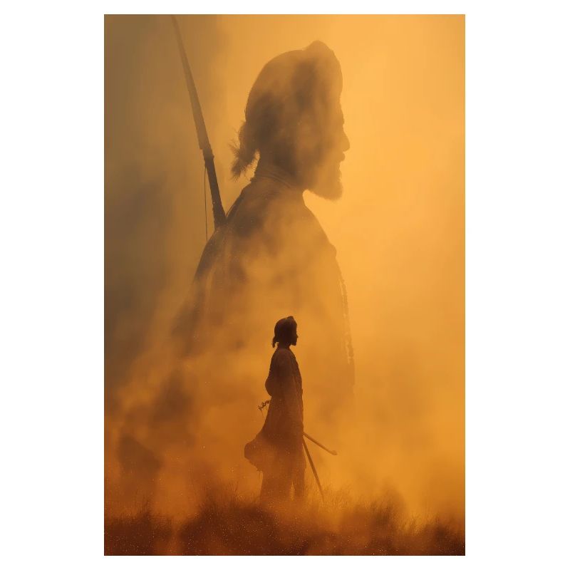 Ember Warrior Silhouette
