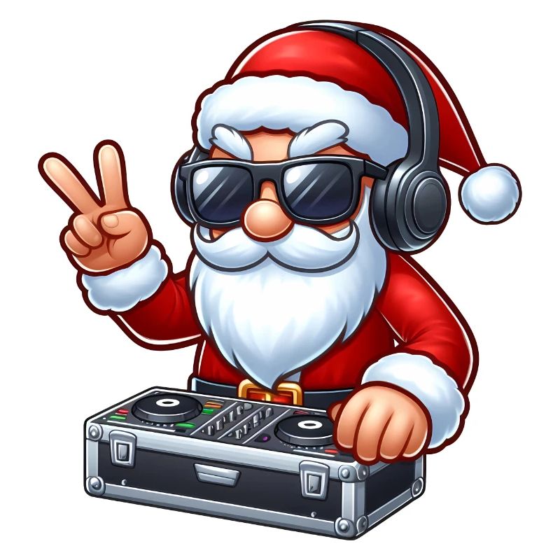 Weihnachtsmann DJ