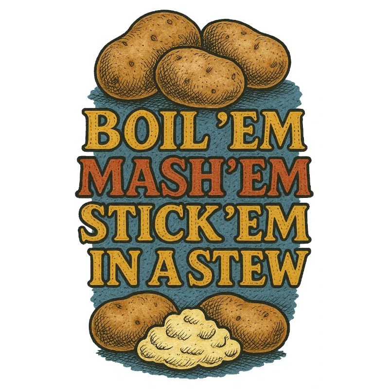 Boil Em Mash Em Stew Potatoes