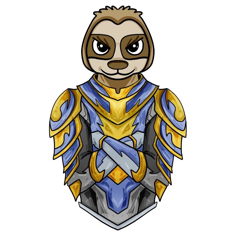 Knight Sloth cool