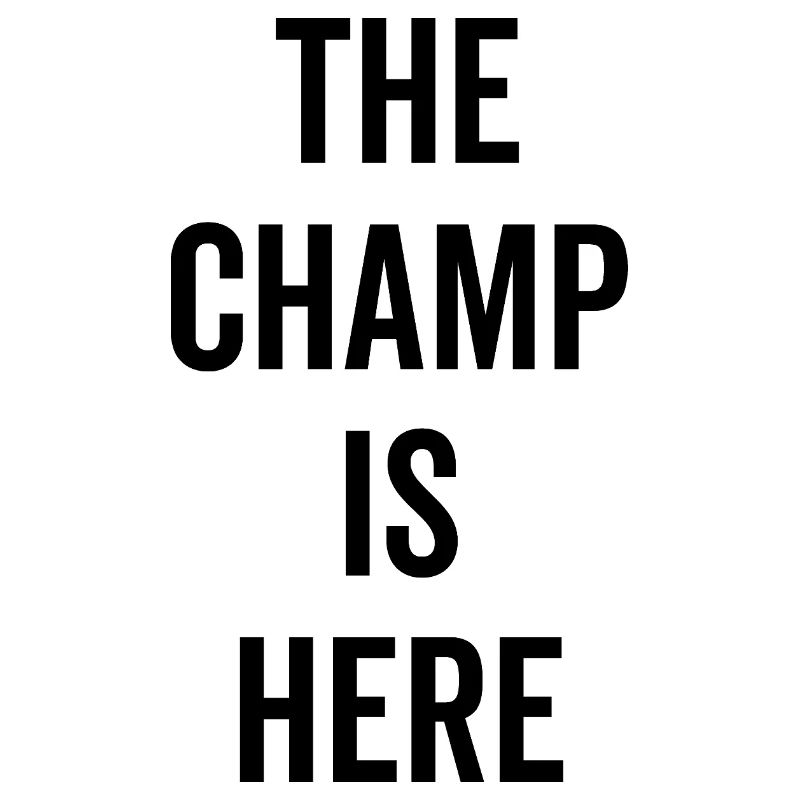 Der Champion ist da