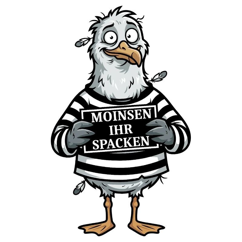 Freche Möwe Spruch Norddeutscher Humor