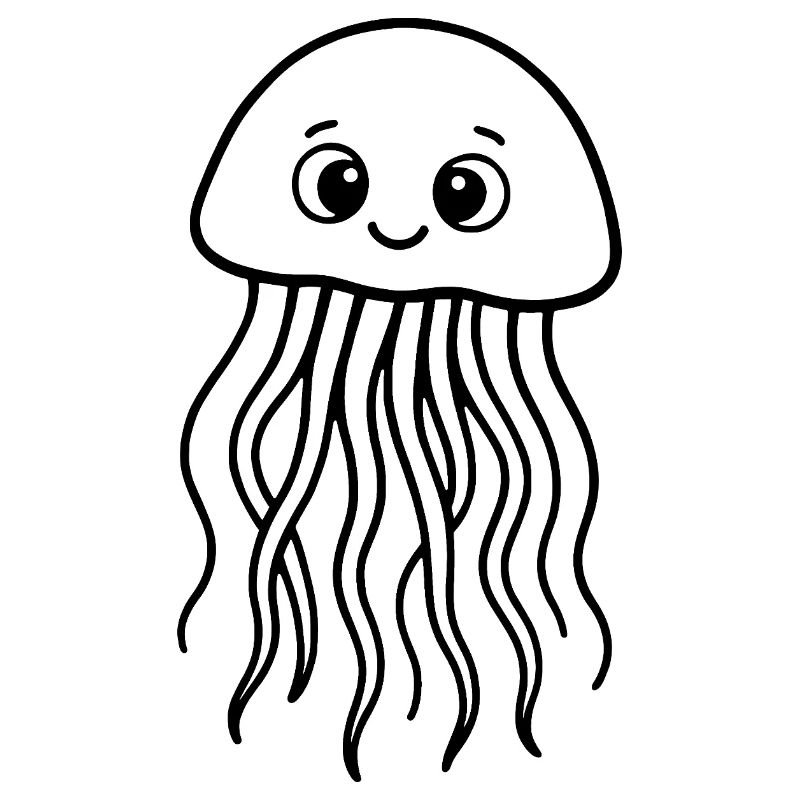 Qualle Meerstier süß