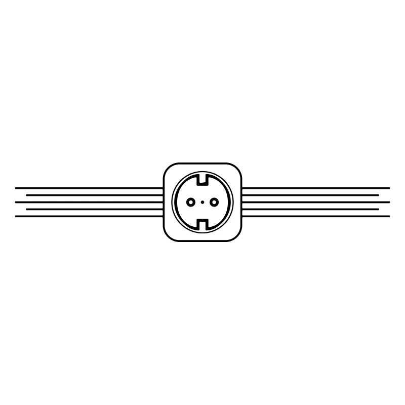Steckdose Element Symbol