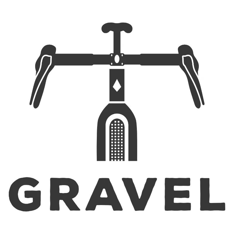 Graphique de vélo de gravier