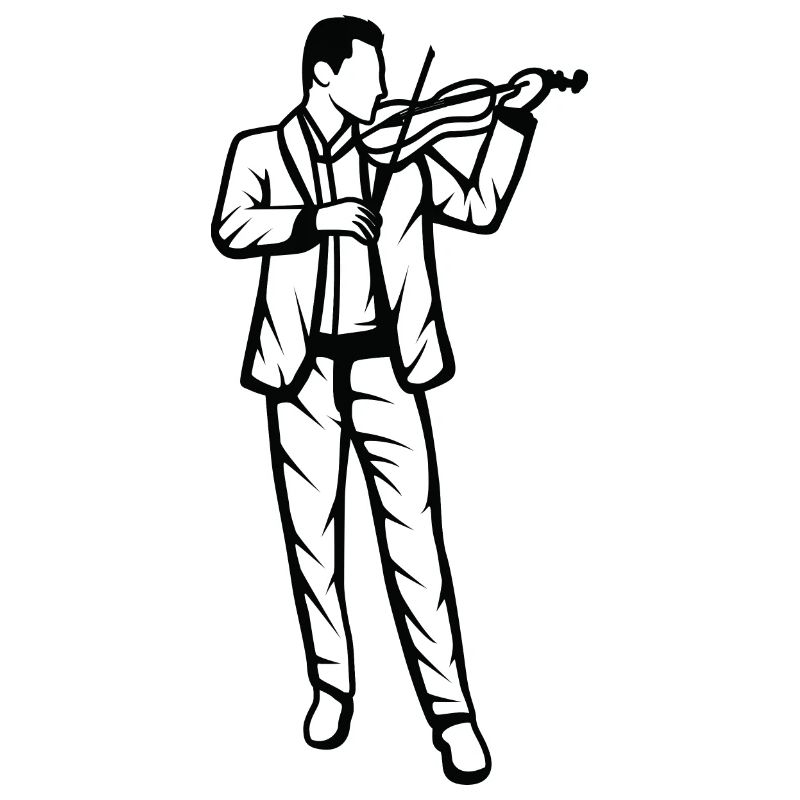 Fiddle Boy Sketch