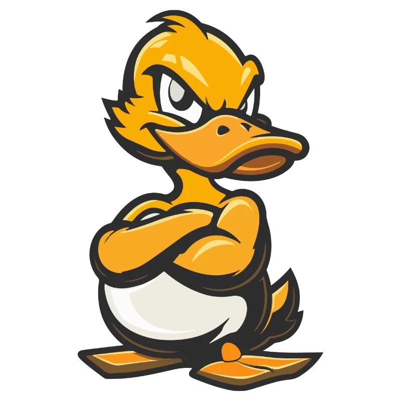 Bande dessinée de canard