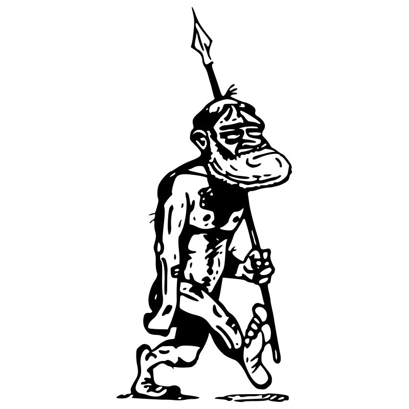 homme des cavernes Ancêtre Grand singe Évolution