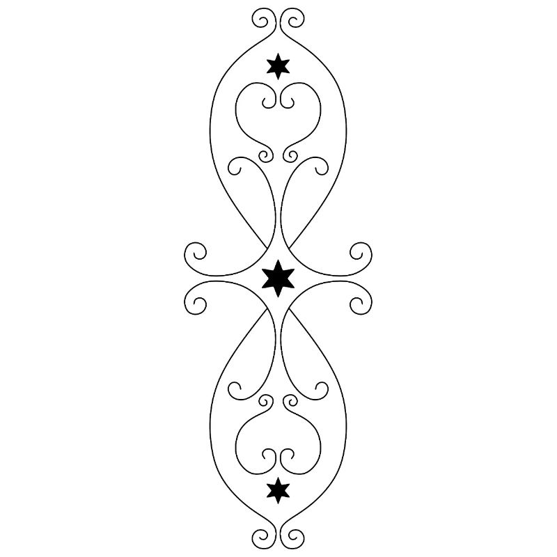 Symmetrical Star Pattern