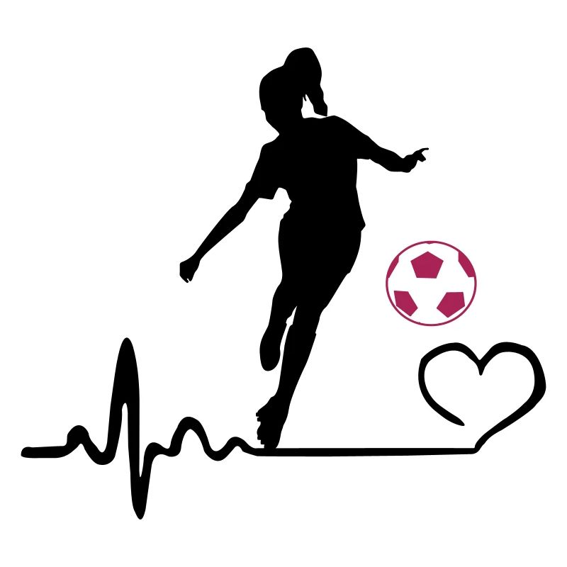 Fußballerin Herzschlag