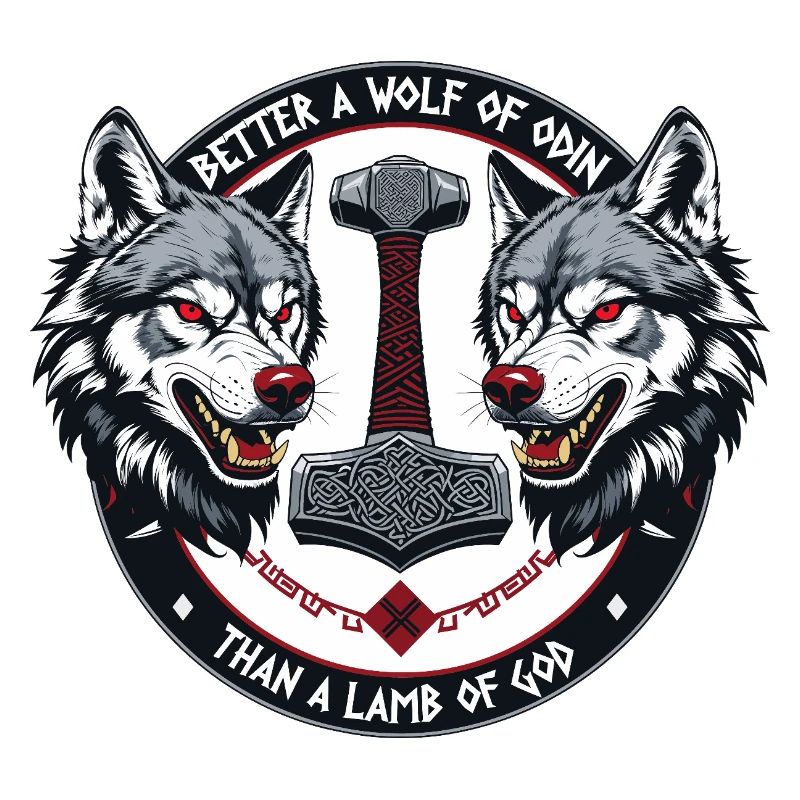 Lieber ein Wolf Odins als ein Lamm Gottes