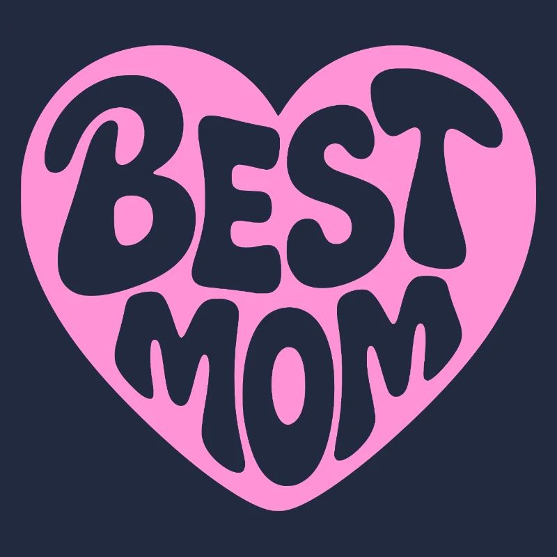Beste Mama Herzdesign