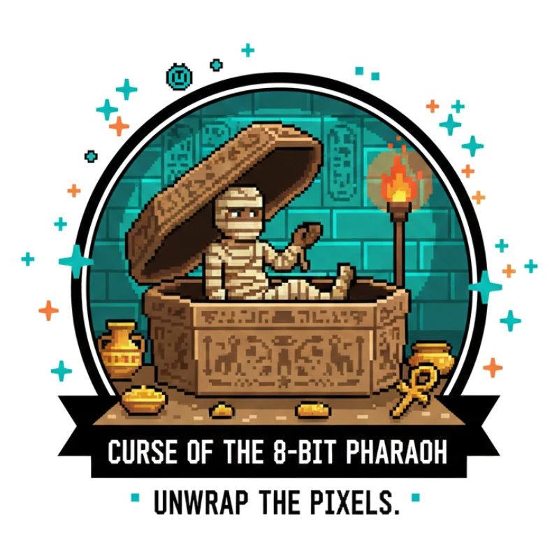 8-Bit Pharao Grabmal