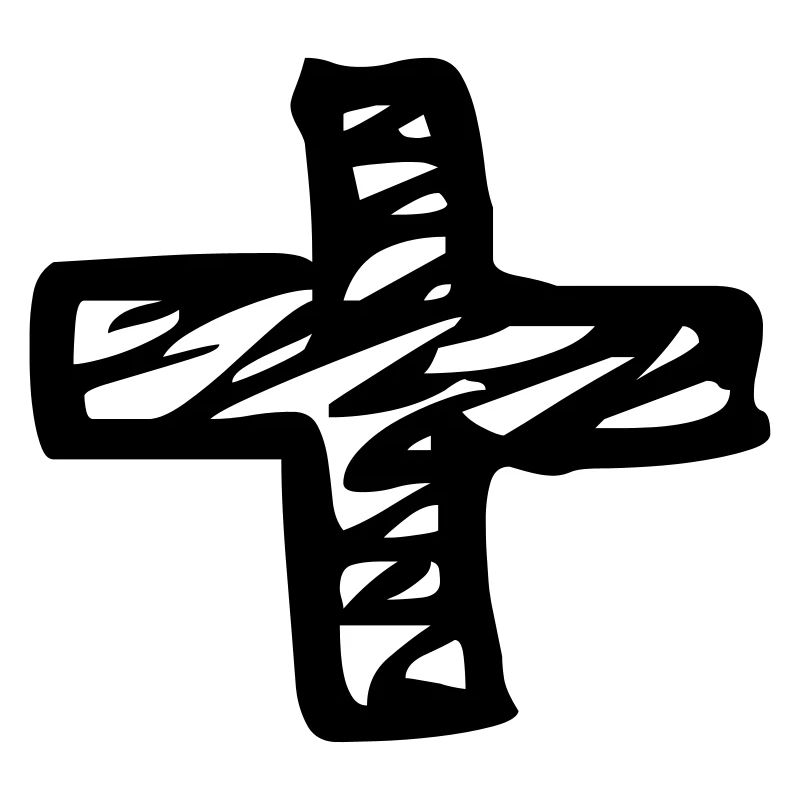 Plus Zeichen Kreuz Symbol Minimalist Design