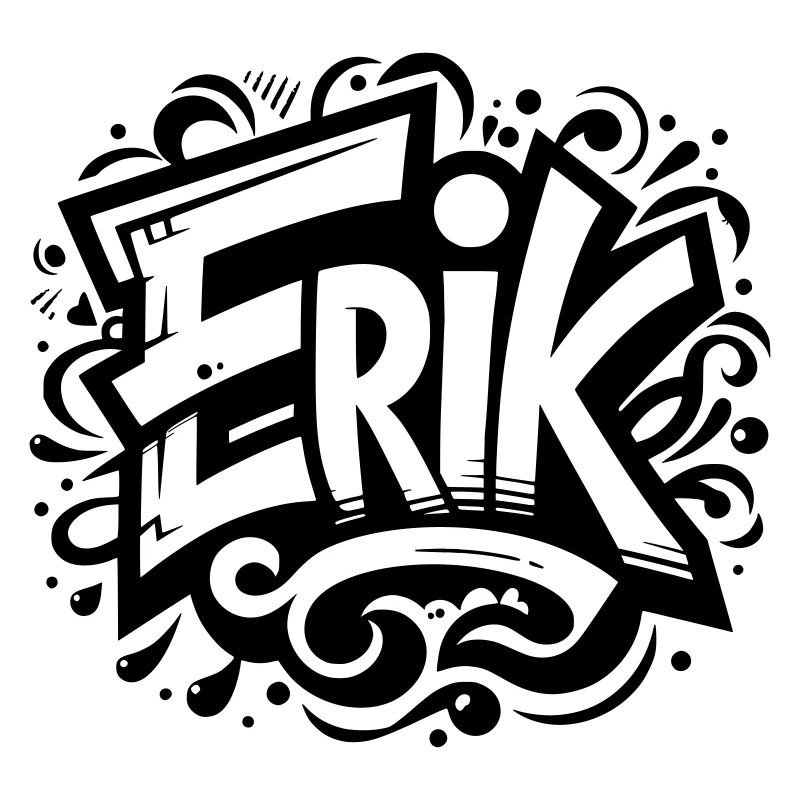 Erik Surname First Name Graffiti