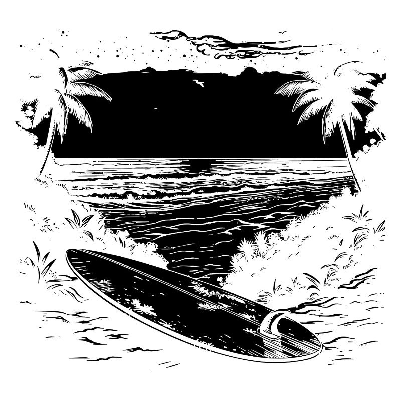Graphismes de surf