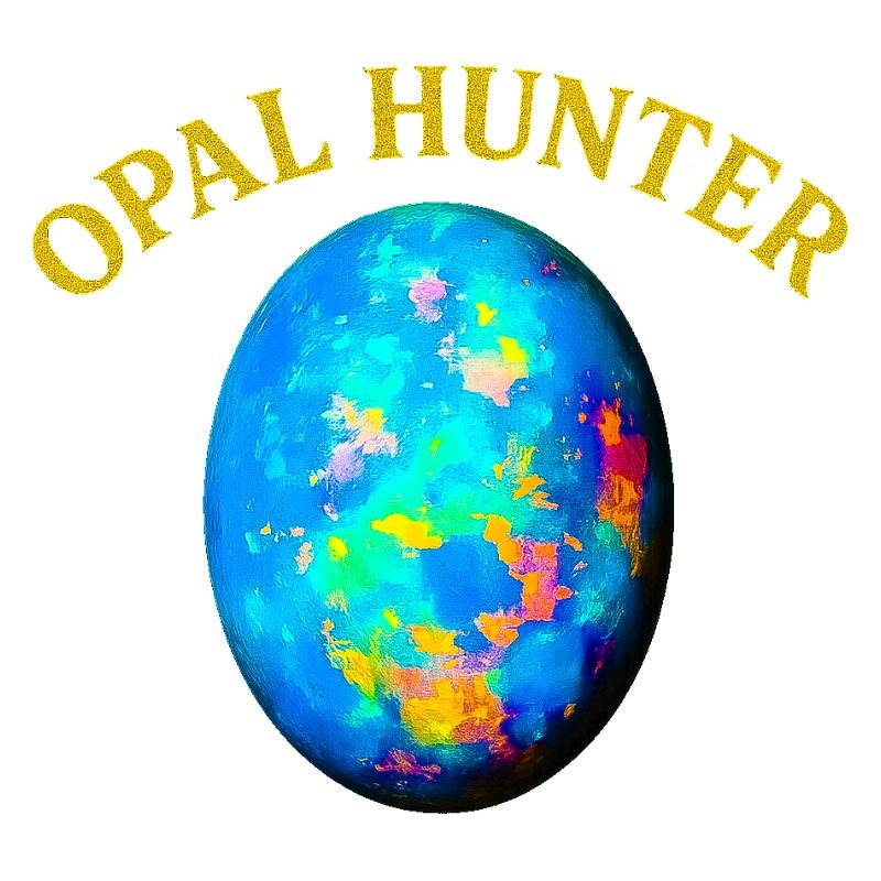 Chasseur d’opale : imprimé d’œuf coloré