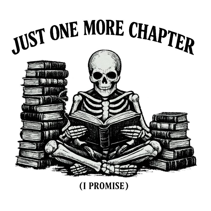 Just One More Chapter Skeleton