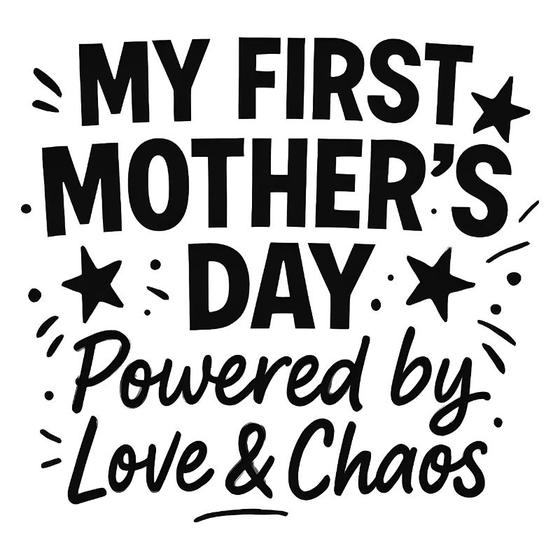Erster Muttertag Humor Mama Geschenkidee Familie