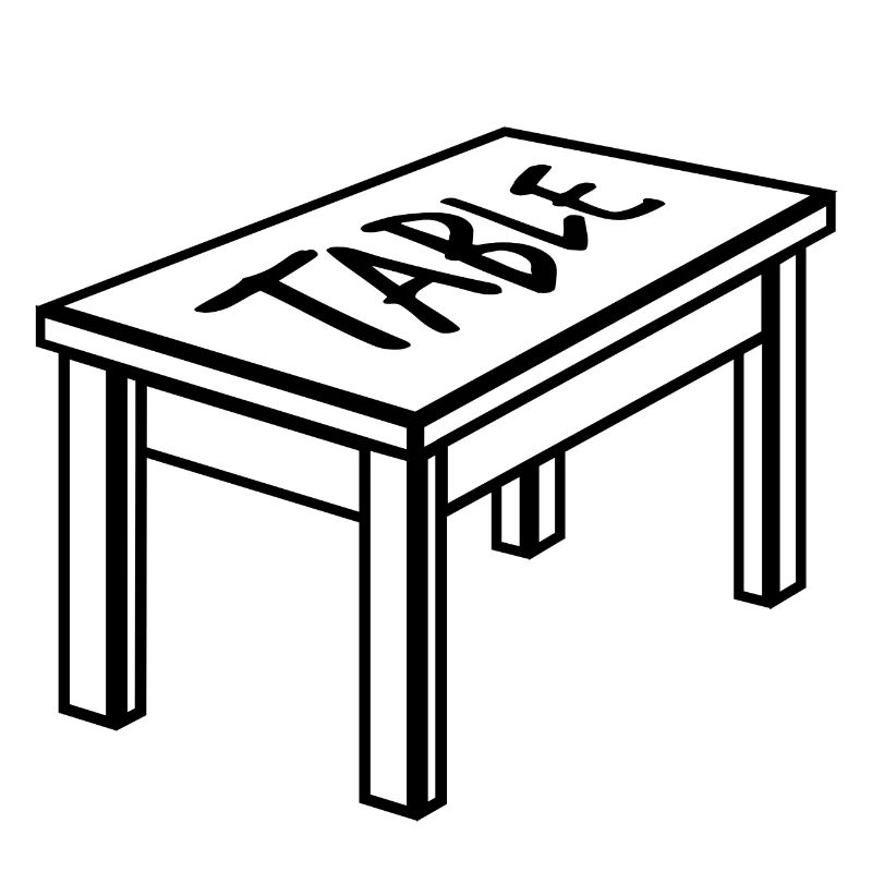 Table carpenter dining table working table furniture