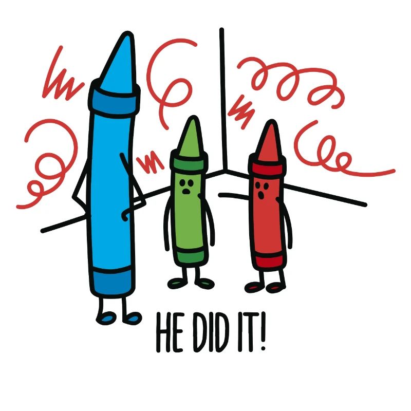He did it - wasco crayons